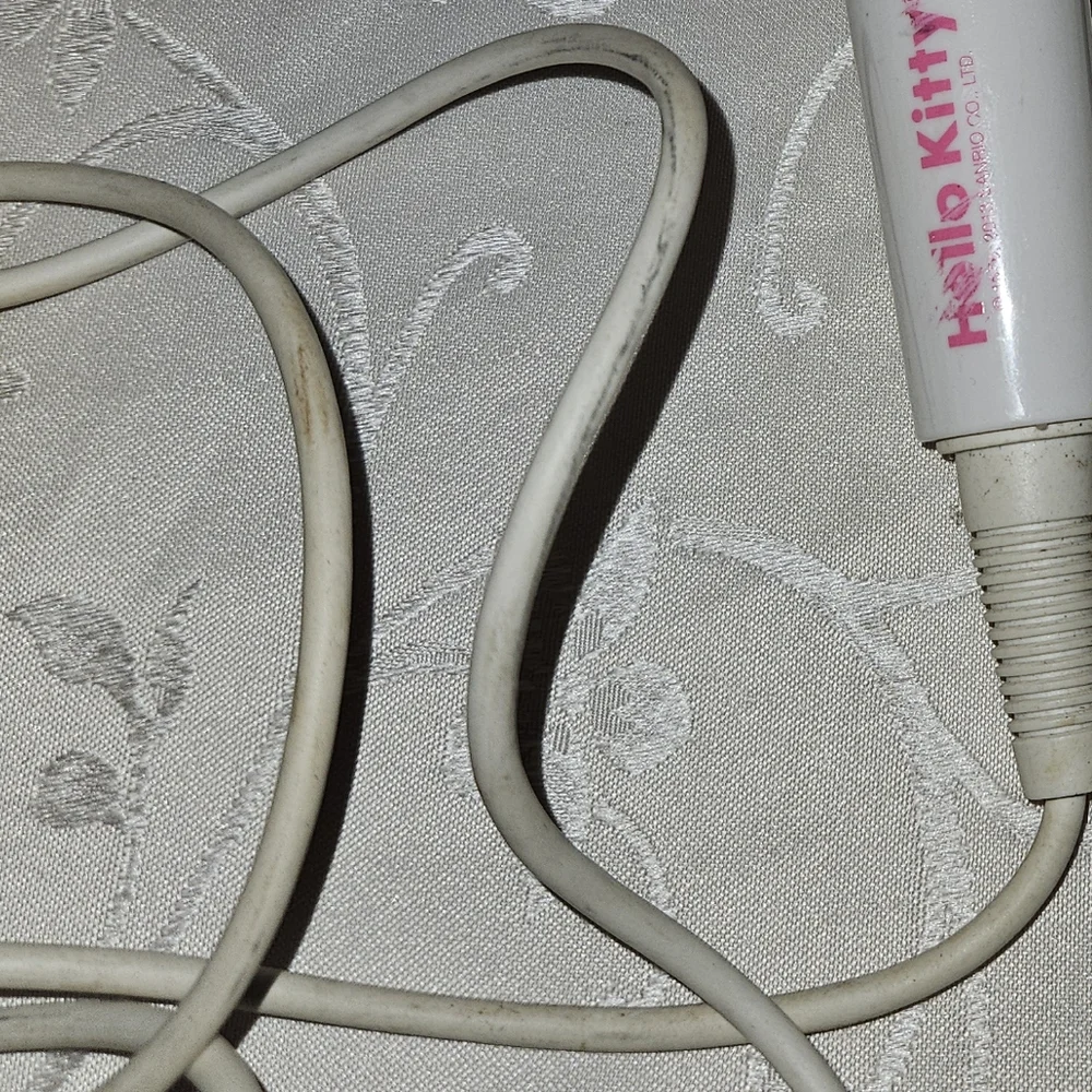 Hello Kitty Pink and White Wired Microphone